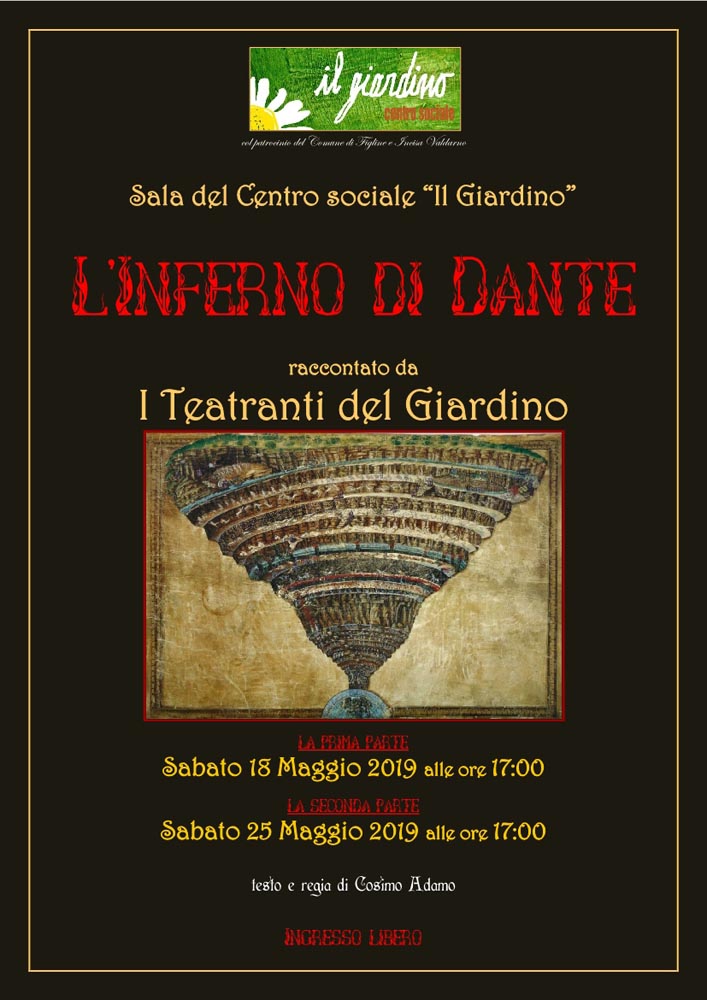 Clicca quì per ingrandire la locandina INFERNOdiDANTE