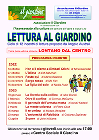 Locandina LETTURA GIARDINO